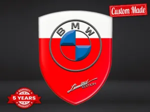 BMW 3D Autosticker Universal Hochwertig Professionell